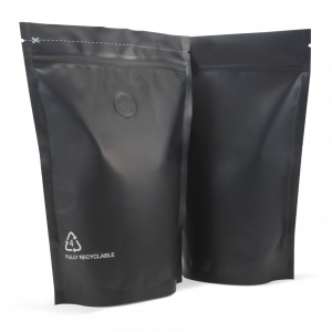 250 Stand up Pouch Matt Black