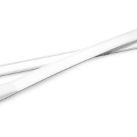 white tin ties for coffee packaging