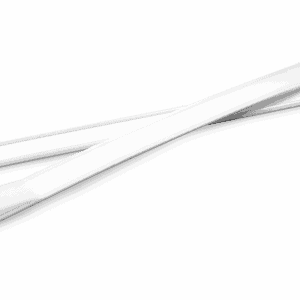 white tin ties for coffee packaging