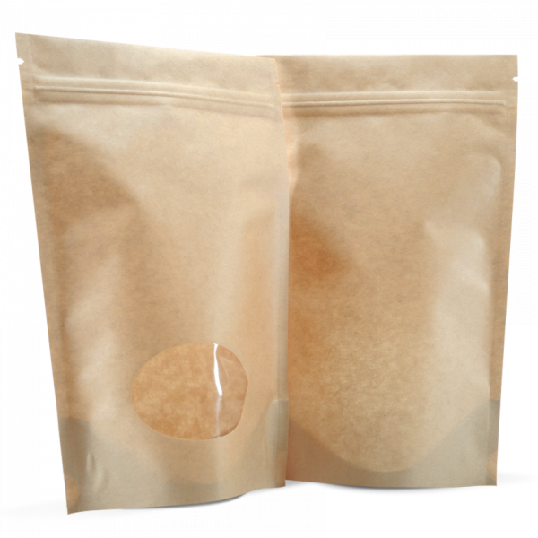 250 Brown Side Gusset with Hole