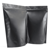 250 Stand Up Pouch Black Matt