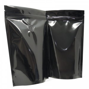 250 Stand up Pouch Gloss Black