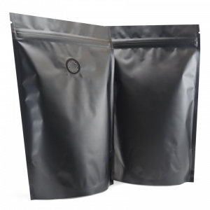 250 Stand up Pouch Matt Black