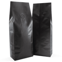 500g Side Gusset Matt Black with Valve