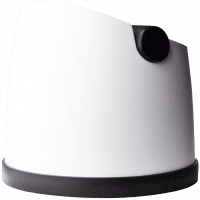 white knockbox for coffee machine