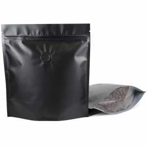 250 Stand Up Pouch Nero con custodia