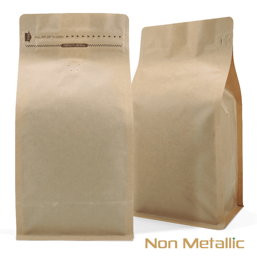 500g Box Bottom Bag Non Metallic