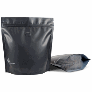 500g Stand Up Pouch Nero opaco