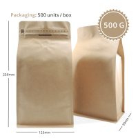 500g Box Bottom Bags