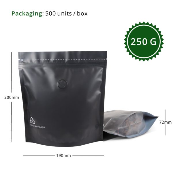 250g Wide Stand Up Pouches - Image 2