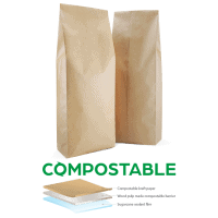 1kg Side Gusset Bags