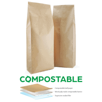 1kg Side Gusset Bags