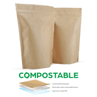 Cookie Candy Kraft Paper Bags, 50 Pcs 5.1*7inch Biodegradable Food  Packaging Bag for Home, Store, Christmas, Wedding, Celebration (Brown) :  Amazon.ca: Home