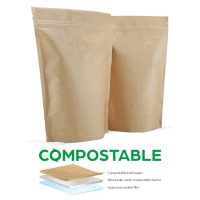 250g Sacchetti per alimenti Stand Up Pouch