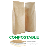 1kg Side Gusset Bags