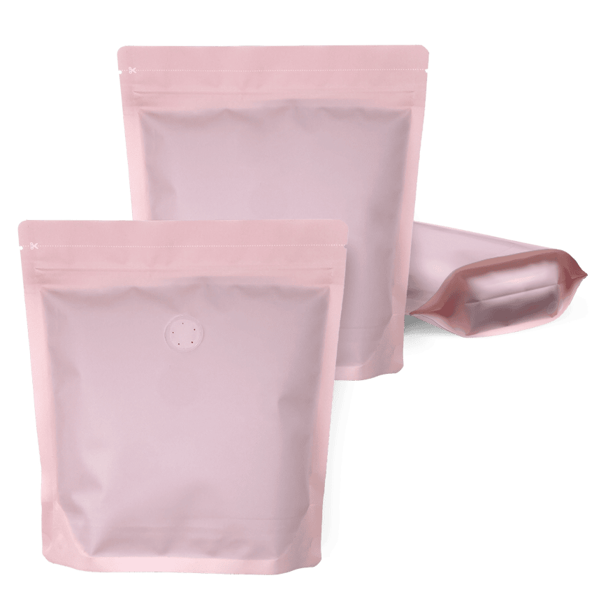Blush Pink Recyclable Stand-Up Pouch