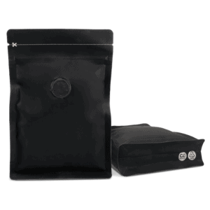 70g Postal Box Bottom Bags - Black, Recyclable