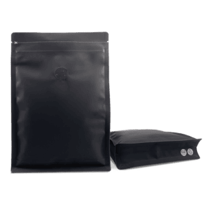 250g Postal Box Bottom Bags - Black, Recyclable