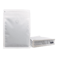 250g Postal Box Bottom Bags - White, Recyclable