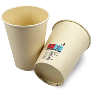 12oz. Compostable Coffee Cups (Single Wall)
