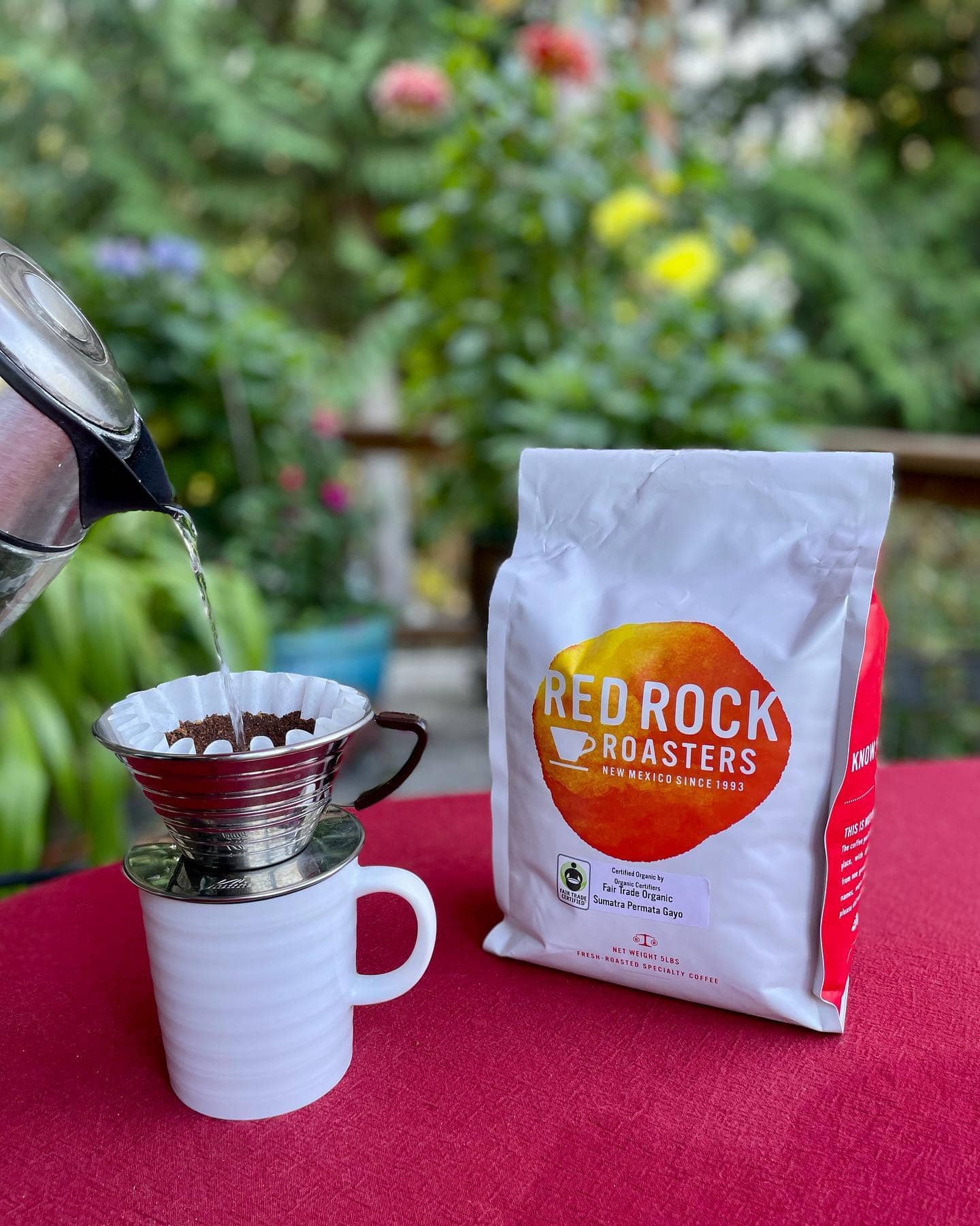 Red Rock Roasters coffee bags